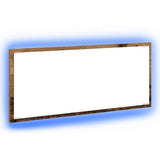 Mirror Wall-mounted Old Wood 90 x 8.5 x 37 cm Engineered Wood 875419