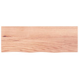 Wall Shelf Light Brown 80x30x2 cm Treated Solid Wood Oak 363662