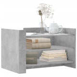 Coffee Table Concrete Grey 80x50x50 cm Engineered Wood 848342