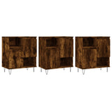Sideboards 3 pcs Smoked Oak Engineered Wood 3190154