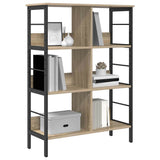 Bookshelf Sonoma Oak 82 x 32 x 112 cm Engineered Wood 883989