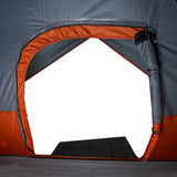 Camping Tent Dome 2-Person Orange Waterproof 94693