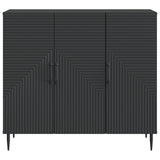 Sideboard Black 89 x 34.5 x 80 cm Engineered Wood 894876