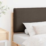 Upholstered Headboard Natural and Taupe 90 cm Solid Pine Wood 880036