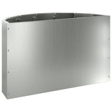 Planter Silver 60 x 30 x 35 cm Galvanised Steel 883701