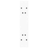 Dining Table Legs V-Shape 2 pcs White 60x cm Steel 4012565