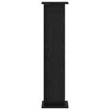 Plant Stand 2 pcs Black Oak 25 x 25.5 x 100.5 cm 899629