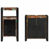 Bathroom Furniture Set 2 pcs Brown Solid reclaimed wood 3305601
