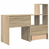 Desk Sonoma Oak 131.5 x 50 x 106.5 cm Engineered Wood 3337267
