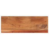 Table Top 90x40x3.8 cm Rectangular Solid Wood Acacia 370972