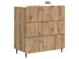 Drawer Cabinet Artisan Oak 66 x 34.5 x 92 cm Engineered Wood 894384