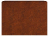 Planter 40x80x80 cm Corten Steel 824536