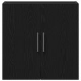 Wall Cabinet 60 x 31.5 x 60 cm Engineered Wood Black Oak 862949