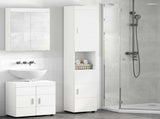 Bathroom Cabinet Set TULUM White 37 x 31.5 x 203 cm 880351