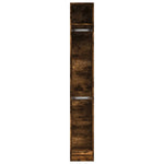 Wardrobe Smoked Oak 30x50x200 cm Engineered Wood 3307778