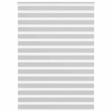 Zebra Blind Light Grey 155x230 cm Fabric Width 150.9 cm Polyester 4014506