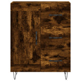 Highboard Smoked Oak 69.5x34x180 cm Engineered Wood 3200038