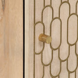 Bathroom Cabinet 38x33x160 cm Solid Wood Mango 358270