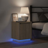 Bedside Cabinet 2 pcs Sonoma Oak 39 x 34.5 x 50 cm 869599