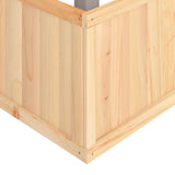 Outdoor Playset Dark Grey Solid Wood Fir 3376142