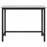 Table Grey Sonoma 80 x 50 x 76.5 cm Engineered Wood and Steel 873765