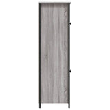Highboard Grey Sonoma 62x32x106.5 cm Engineered Wood 834208