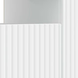 LED TV Cabinet White Engineered Wood 896905