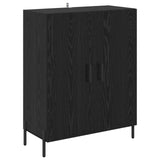Highboard Black Oak 69.5 x 34 x 180 cm Engineered Wood 3416261