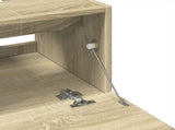 Sink Cabinet Sonoma Oak 40x37x59 cm Engineered Wood 848103