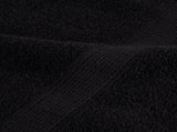 6 Piece Premium Towel Set SOLUND Black 600 gsm 137565