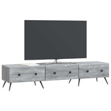 TV Cabinet Grey Sonoma 147 x 34.5 x 30 cm Engineered Wood 895631
