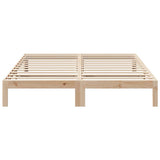 Bed Frame without Mattress 180x200 cm Super King Solid Wood Pine 859223
