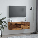 Wall-Mounted Cabinet Wall-mounted Old Wood 100 x 36.5 x 35 cm 879570