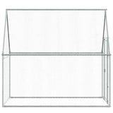 Chicken Cage Silver 200x100x190 cm Galvanised Steel 172550