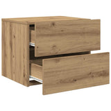 Bedside Cabinet Artisan Oak 50 x 39 x 41 cm Engineered Wood 863074