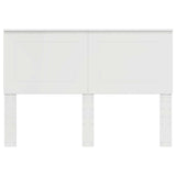 Headboard Gloss White 100 cm Engineered Wood 887642