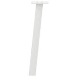 Coffee Table Legs 4 pcs White 42 cm Steel 4012489