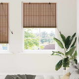 Roller Blind Brown 120 x 220 cm Bamboo 42006921