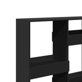 Room Divider Black 100x33x135 cm Engineered Wood 3309556