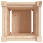 ZNTS Garden Planters 2 pcs Solid Wood Pine 837395