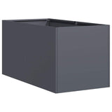 ZNTS Planter Anthracite 40x80x40 cm Cold-rolled Steel 860733