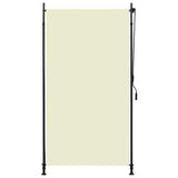 Outdoor Roller Blind 120x270 cm Cream 145940