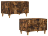 TV Cabinet Smoked Oak Engineered Wood 896240