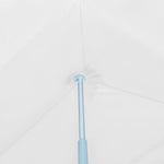 Folding Pop-up Party Tent with 8 Sidewalls 3x9 m White 48874