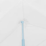 Folding Pop-up Party Tent with 8 Sidewalls 3x9 m White 48874