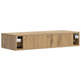 Wall-Mounted Side Table Artisan Oak 87.5 x 34.5 x 17 cm 899014
