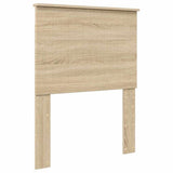 Headboard with Headboard Sonoma Oak 75 cm Engineered wood 887827