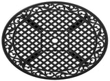 Garden Dining Set 5 pcs Black Aluminium 3334693