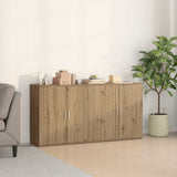 Sideboard 2 pcs Artisan Oak 79 x 38 x 80 cm Engineered Wood 3334309