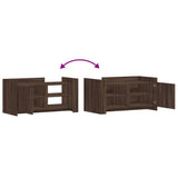 Coffee Table Brown oak 100x50x50 cm Engineered Wood 848366